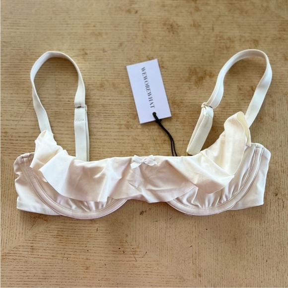 WEWOREWHAT Ruffle Delilah Bikini top and bottom new small - Picture 3 of 13